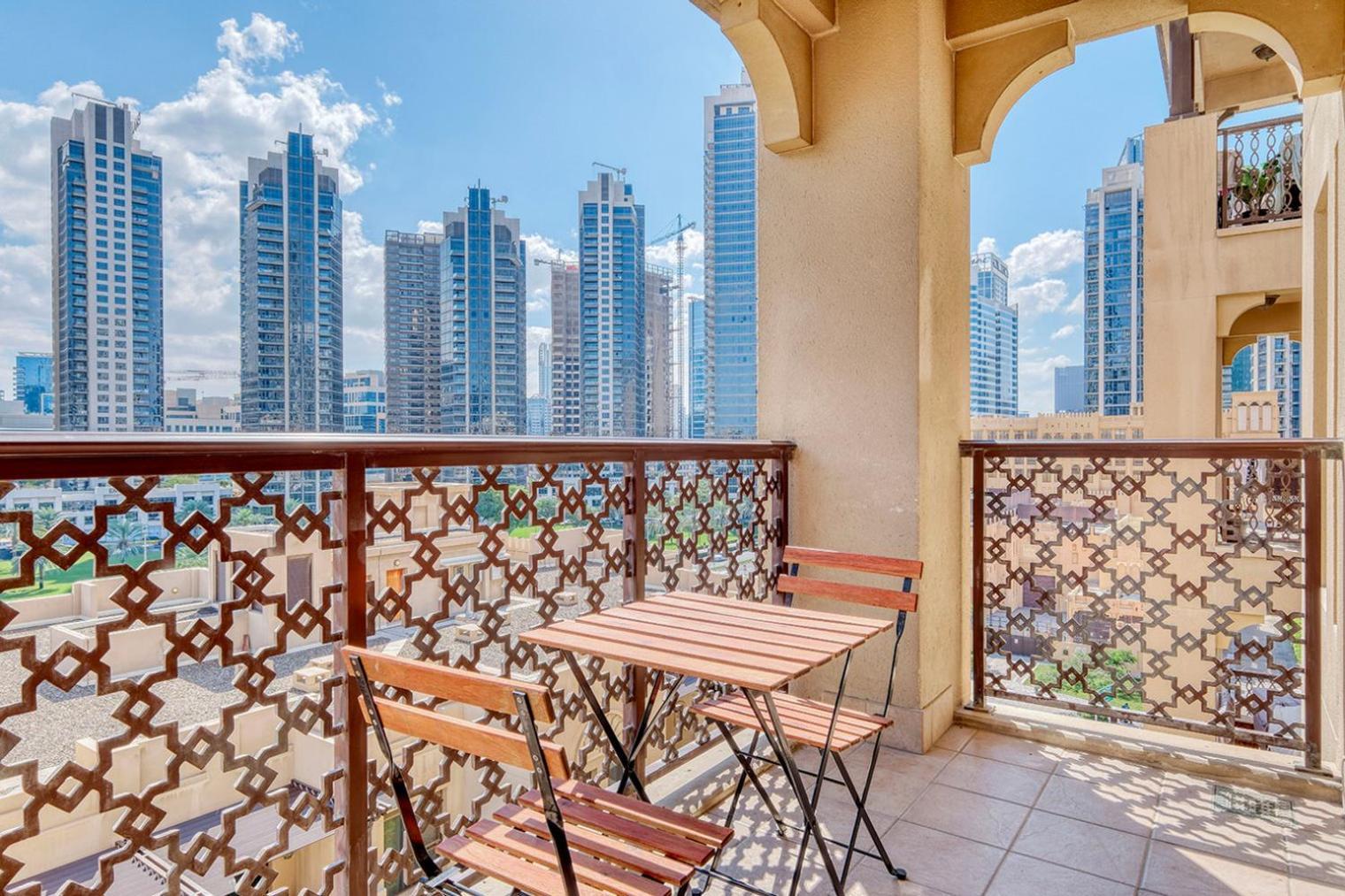 Apartment Blueground Reehan 7 Pool Courtyard Parking Dxb-1442 *